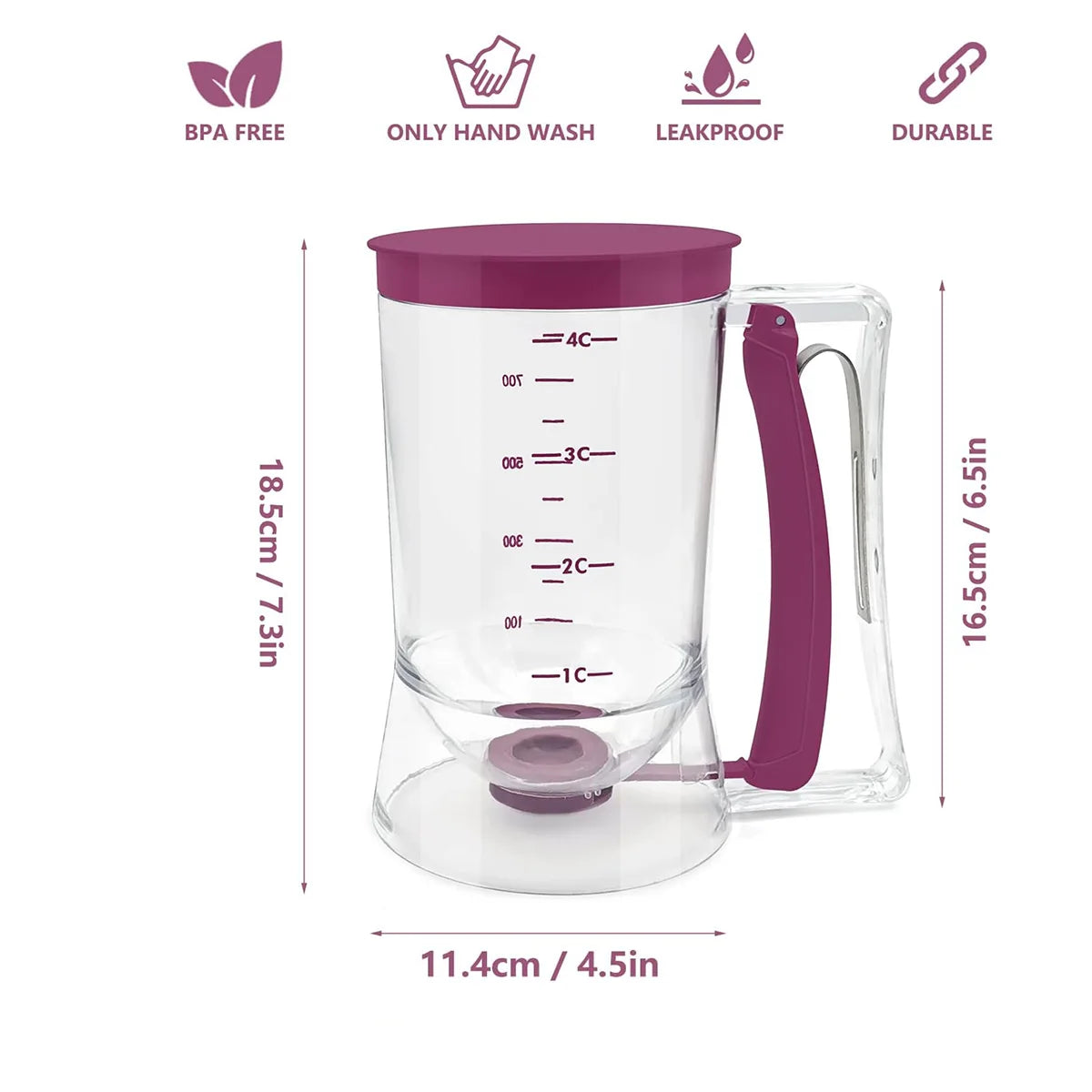 LoungeYard | Pancake Batter Dispenser — product view 2