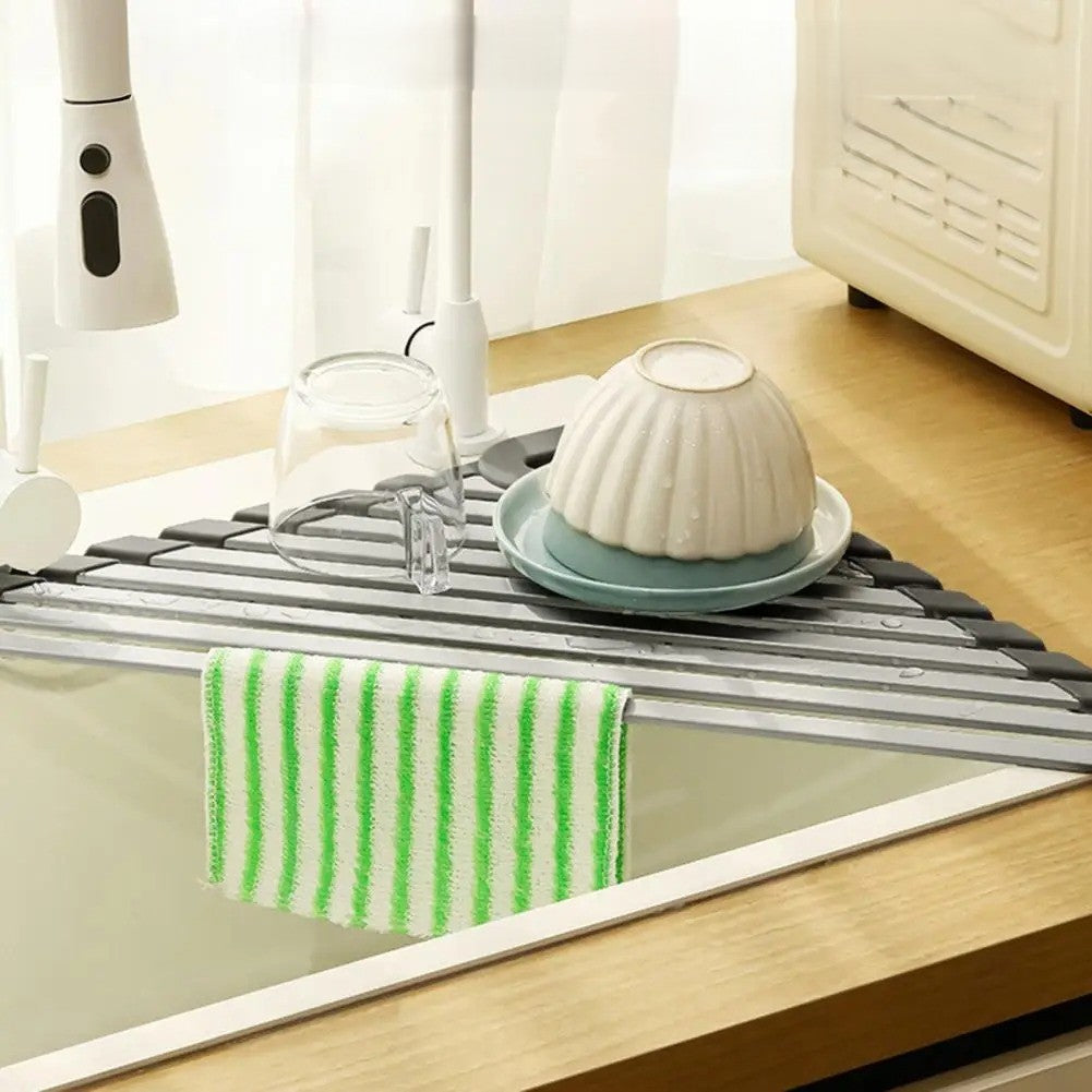 LoungeYard | Triangle Slip-Resistant Sink Corner Storage Shelf Rack — product view 2