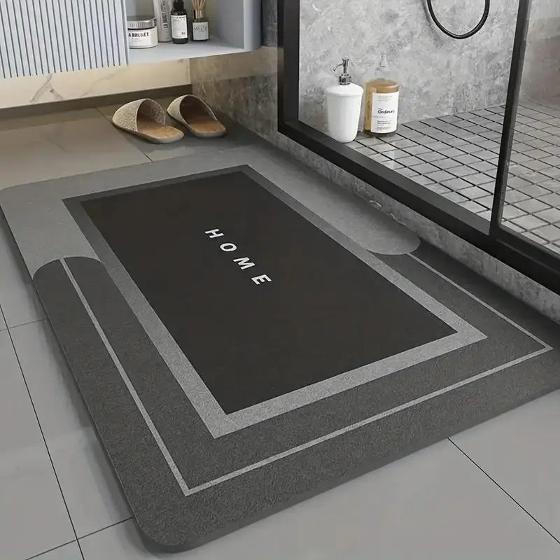 Non-Slip Bath Mat, Quick-Drying Microfiber, 40 x 60 cm — product view 2