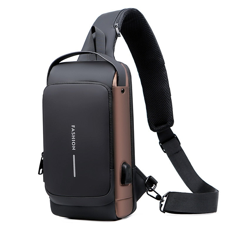 LoungeYard | Crossbody Leather Anti-Theft Waterproof Bag — product view 1