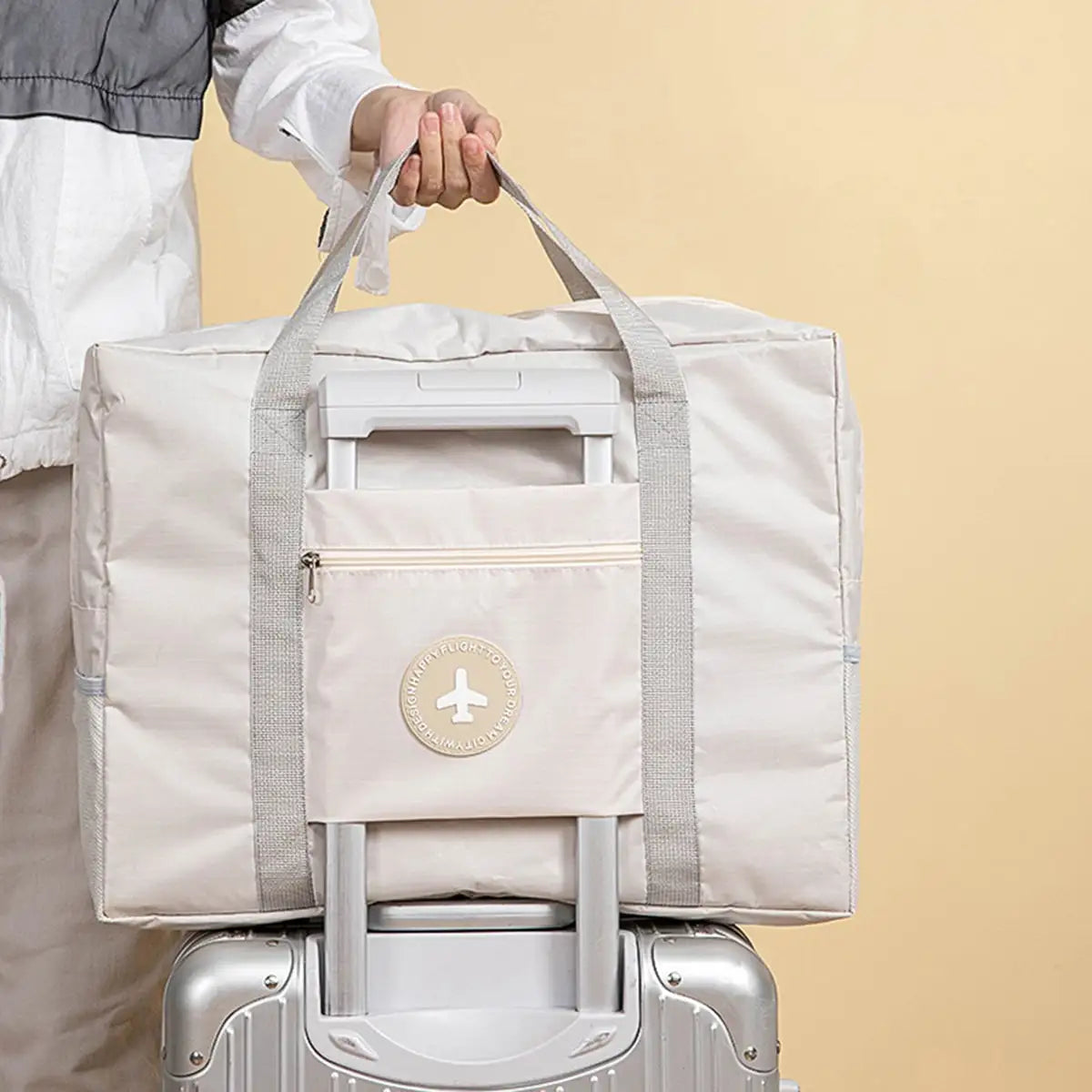 LoungeYard | VOYALITE Travel & Storage Bag | Foldable & Trolley-compatible | Large Capacity with Additional Compartments — product view 5