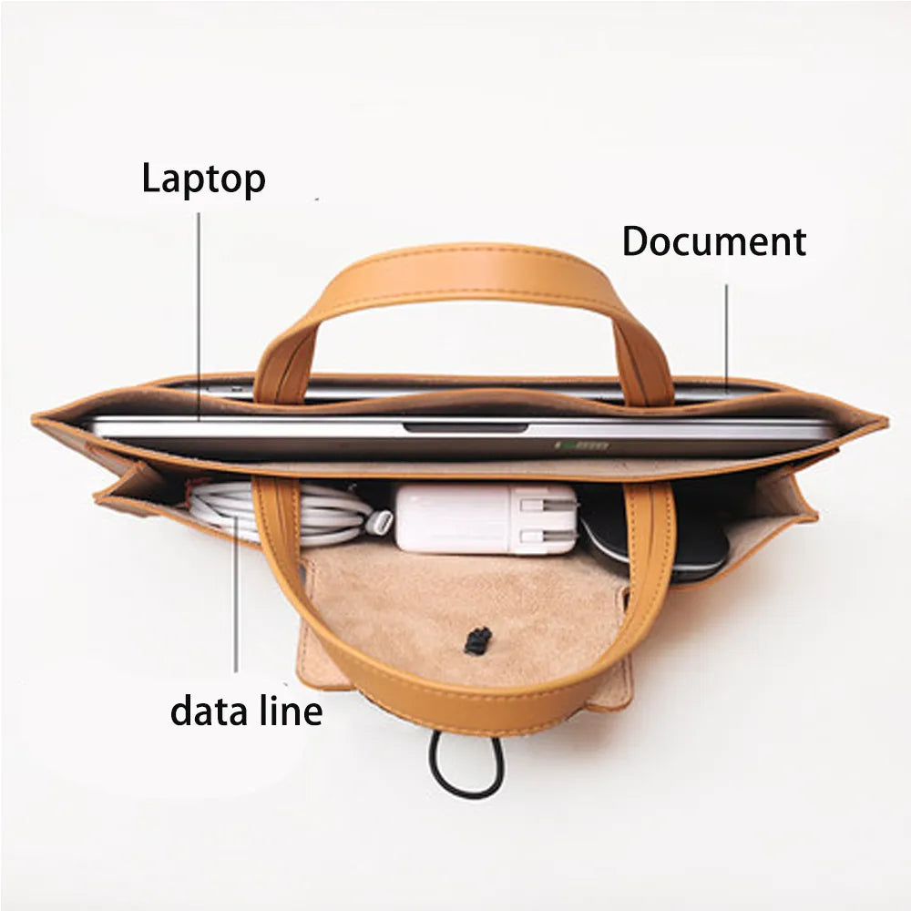 LoungeYard | Sleek Organizer Ultra-Thin Waterproof Laptop Handbag — product view 3
