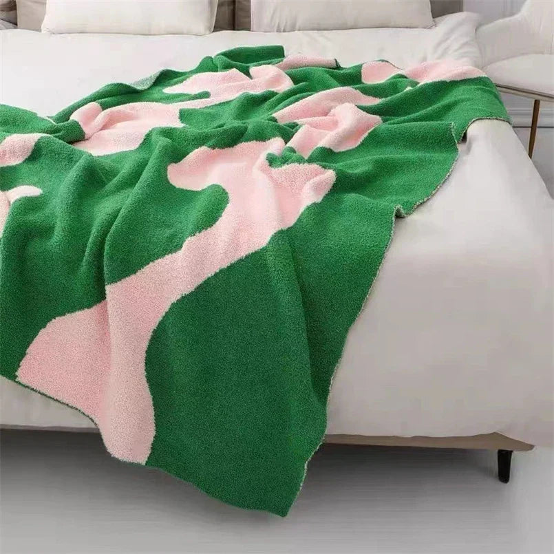 Wavy Stripe Blanket | LoungeYard — product view 7
