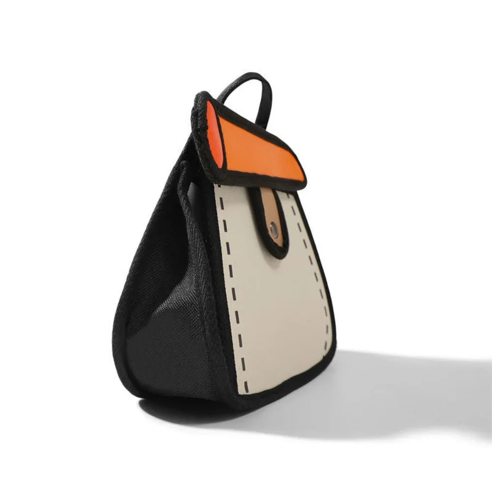 LoungeYard | 2D Canvas Texture Crossbody Bag — product view 6