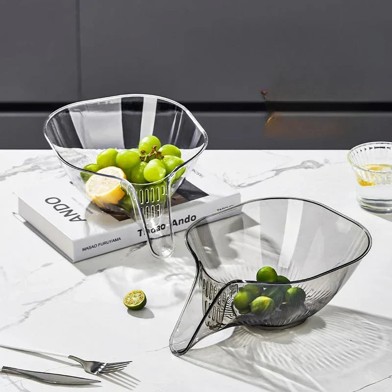 LoungeYard | Crystal Clear Multifunctional Kitchen Drain Basket — product view 5
