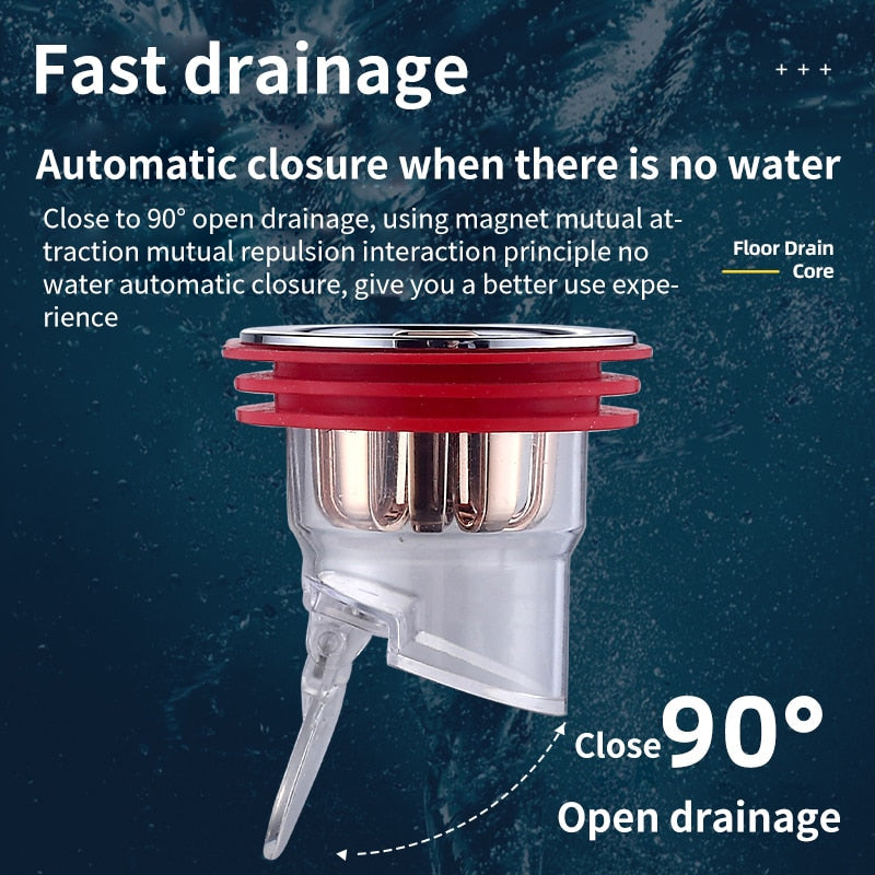 LoungeYard | Safe Bathroom Universal Anti Odor Drain Filter Plug — product view 2