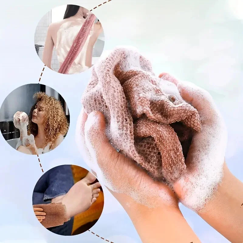 LoungeYard | Exfoliating Sponge Mesh Bath Scrub — product view 7