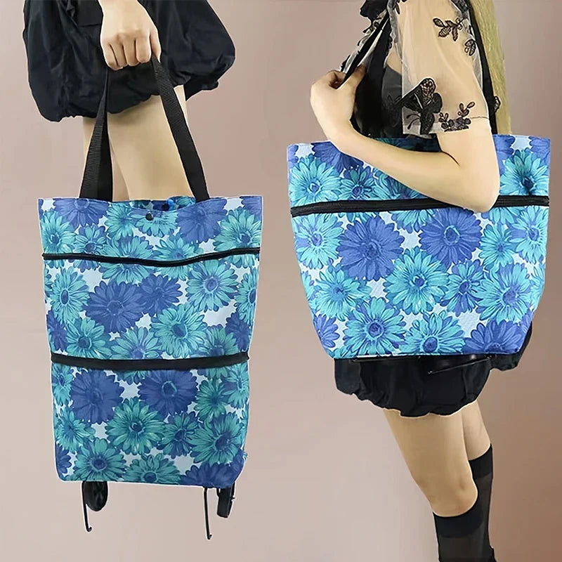 LoungeYard | Foldable Shopping Trolley Bag — product view 7
