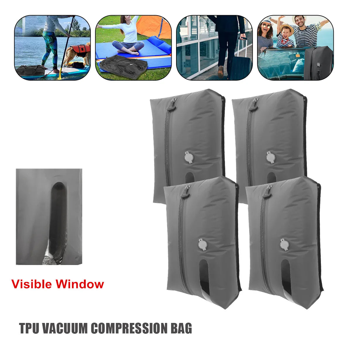 LoungeYard | Vacuum Compression Luggage Bag — product view 5