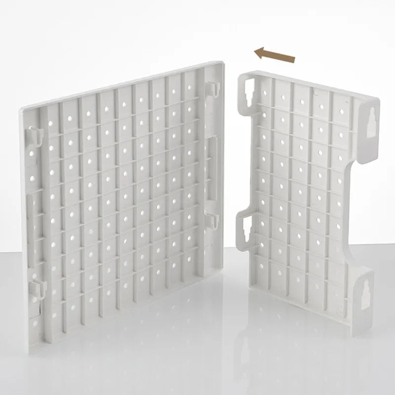 LoungeYard | Kitchen Organizer Wall-Mounted Hole Board Storage Rack — product view 7