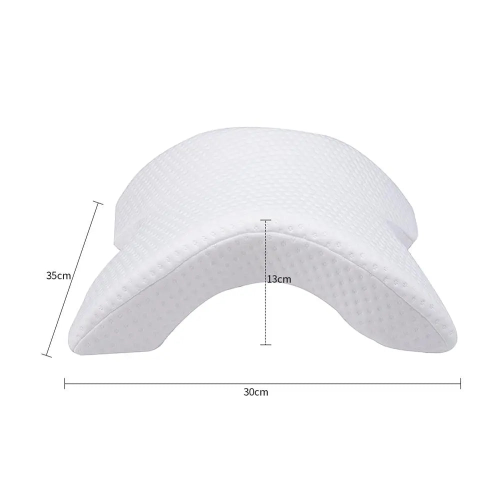 LoungeYard | Curved Orthopedic Memory Foam Pillow — product view 1