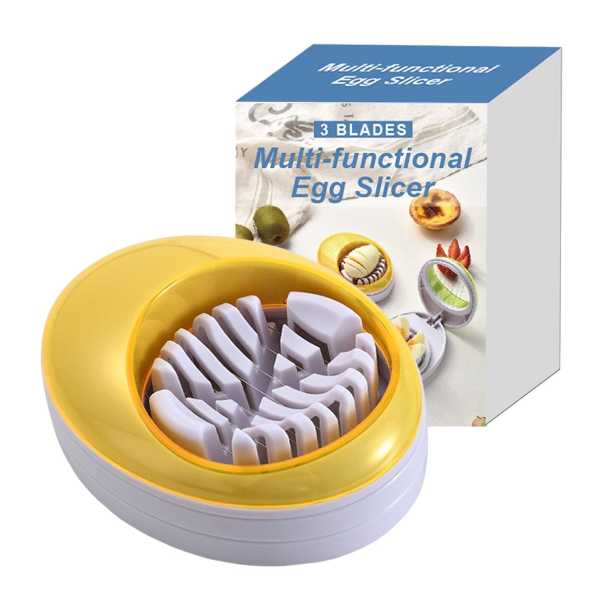 LoungeYard | Multifunctional Boiled Easy Egg Slicer — product view 7