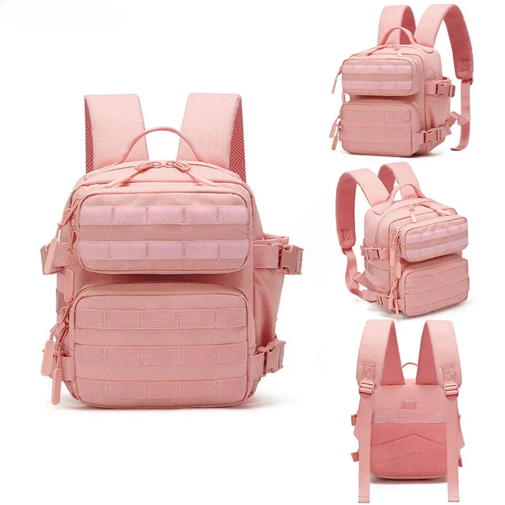 LoungeYard | Tactivo Mini-Rucksack 9L | MOLLE-Outdoor Backpack | Compact & Durable | For Hiking, Camping & EDC — product view 2