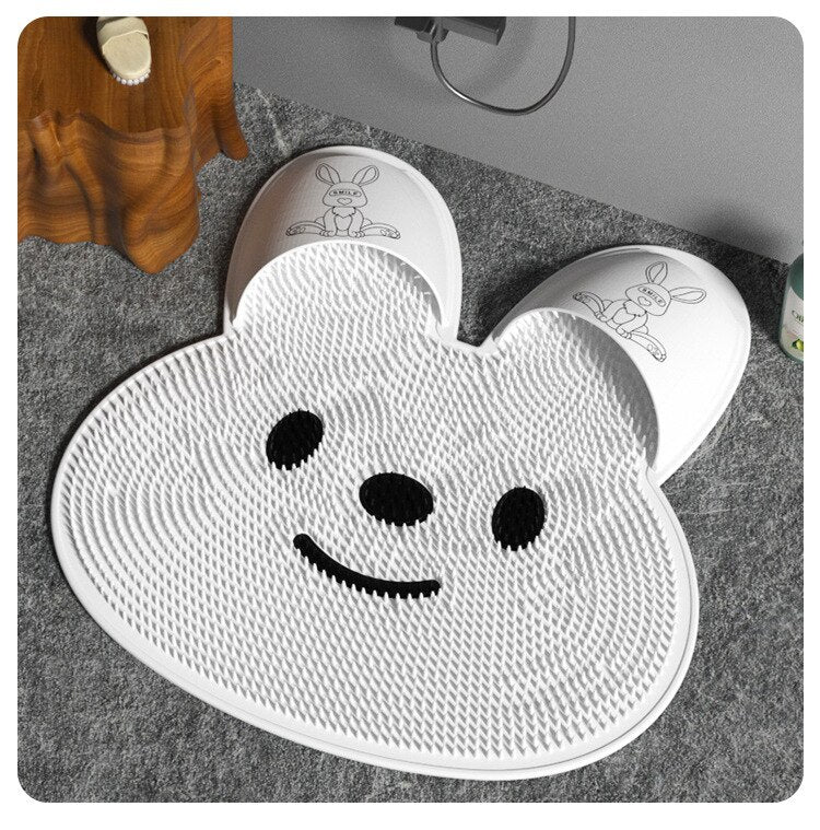 LoungeYard | Massage Rabbit Bath Floor Mat — product view 1