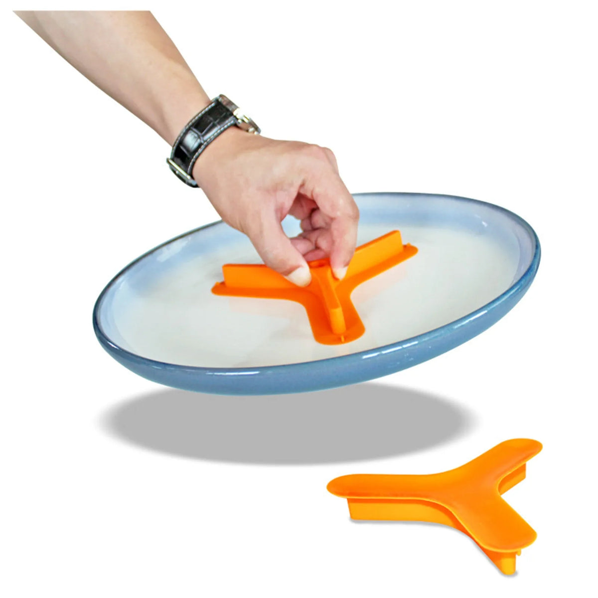 LoungeYard | Food-Grade Silicone 3-Compartment Food Separator — product view 2