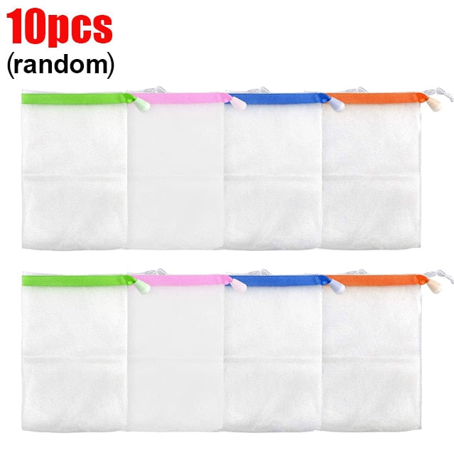 LoungeYard | 10Pcs Hangable Soap Organizer Mesh Bag — product view 1