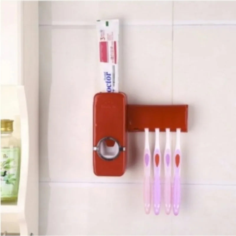 LoungeYard | Automatic Toothpaste Squeezer Toothbrush Holder — product view 5