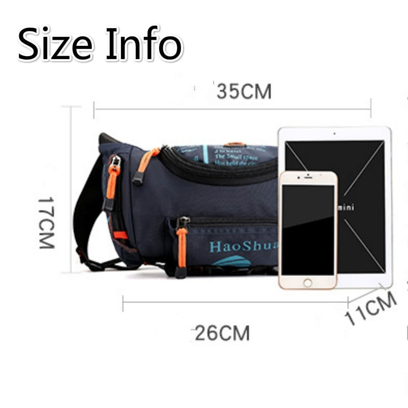 LoungeYard | Waterproof Oxford Style Stash Waist Bag — product view 3