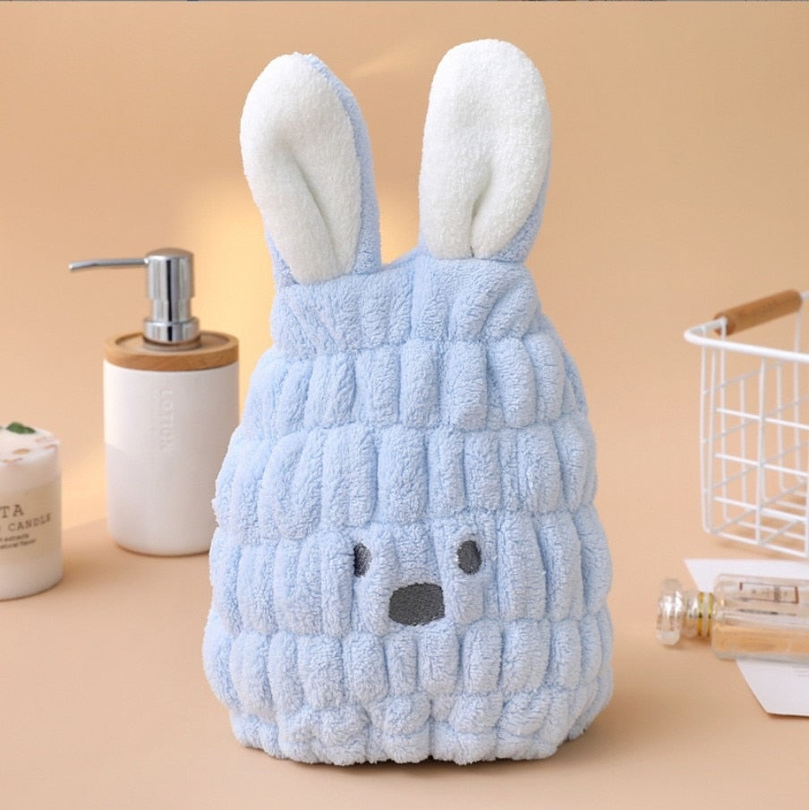 LoungeYard | Rabbit Ears Quick-Dry Kids Towel — product view 1