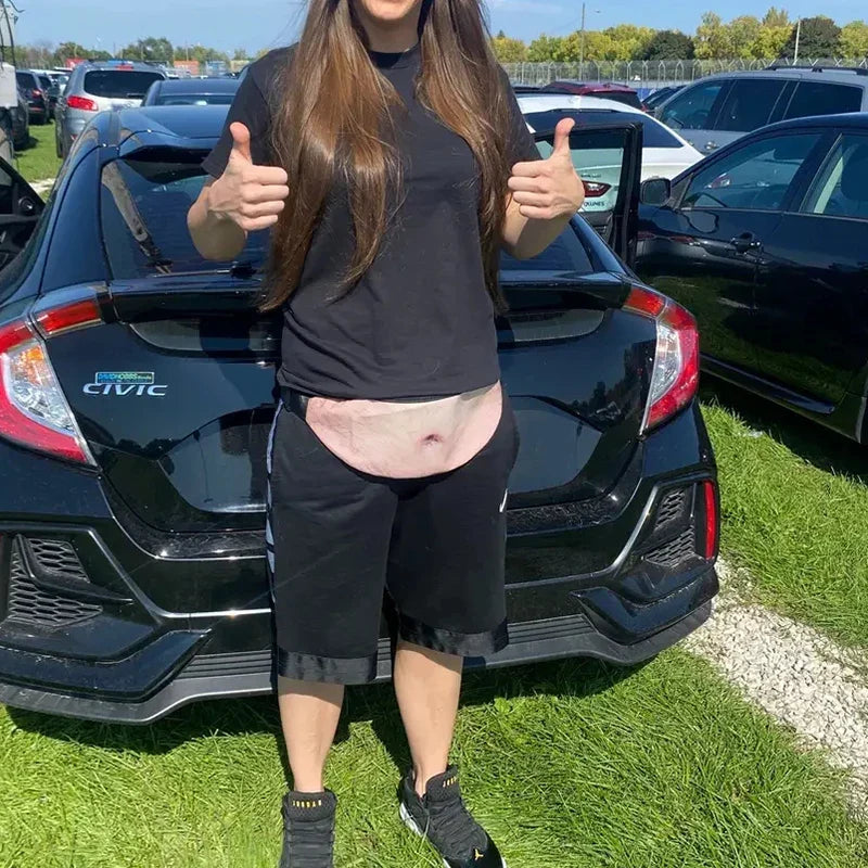 LoungeYard | Funny Fat Belly Waist Bag — product view 3