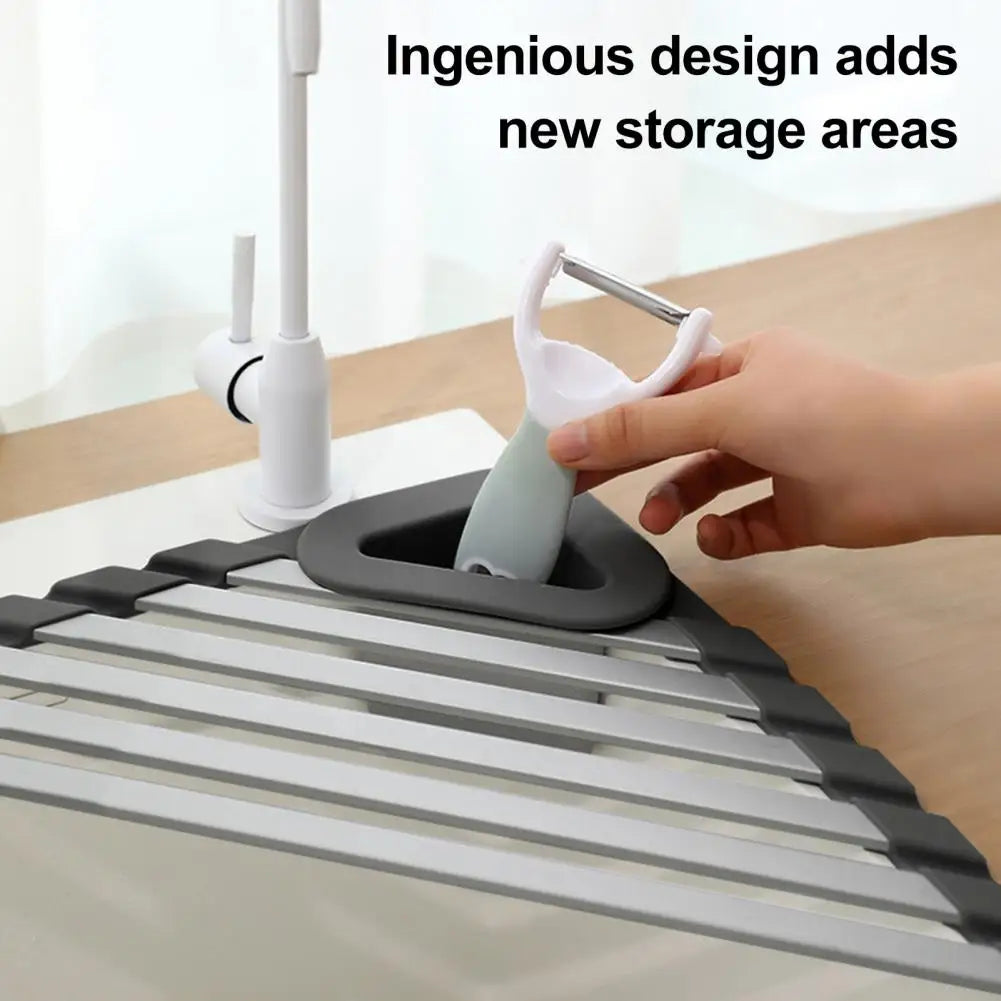 LoungeYard | Triangle Slip-Resistant Sink Corner Storage Shelf Rack — product view 4