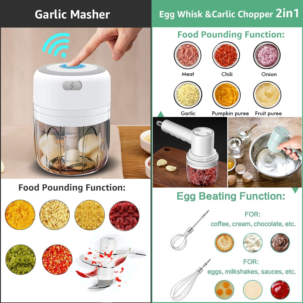 LoungeYard | Electric Kitchen Food Chopper — product view 2