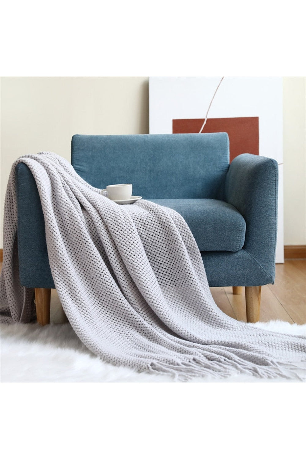 Dark Academia Throw Blanket | LoungeYard — product view 2