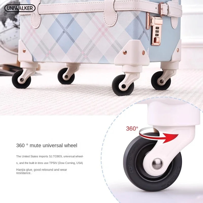 LoungeYard | Retro Hardcase Luggage Set - Valencia — product view 3