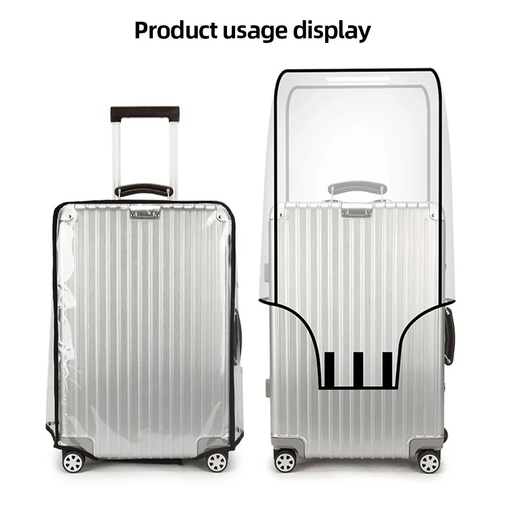 LoungeYard | Transparent Waterproof Trolley Cover — product view 5