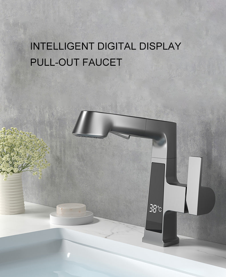 LoungeYard | Elegant Temperature Display Smart Faucet — product view 7