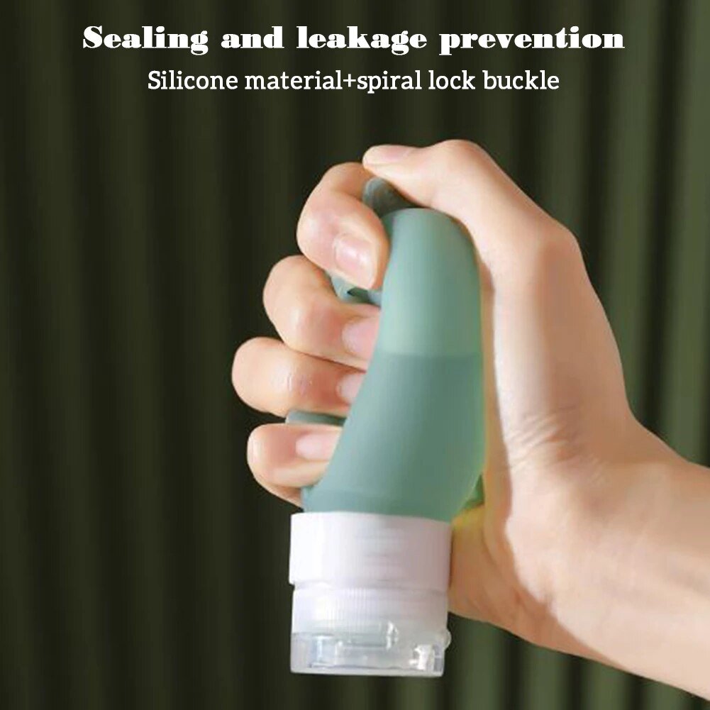 LoungeYard | Leakproof Silicone Squeeze Bottle Travel Liquid Dispenser — product view 4