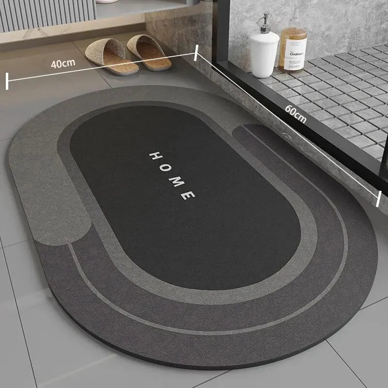 Non-Slip Bath Mat, Quick-Drying Microfiber, 40 x 60 cm — product view 7