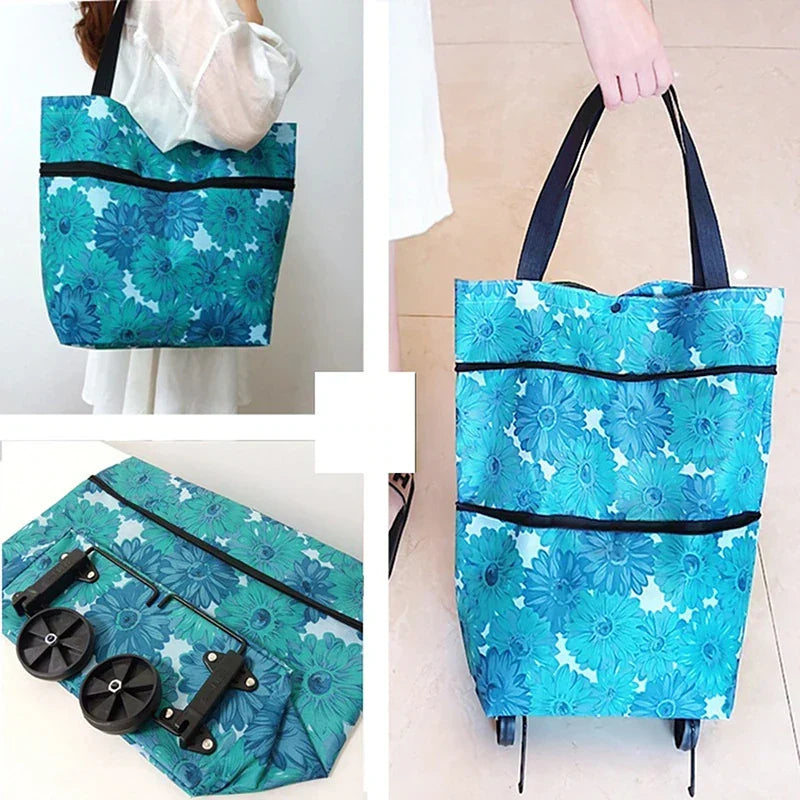 LoungeYard | Foldable Shopping Trolley Bag — product view 4
