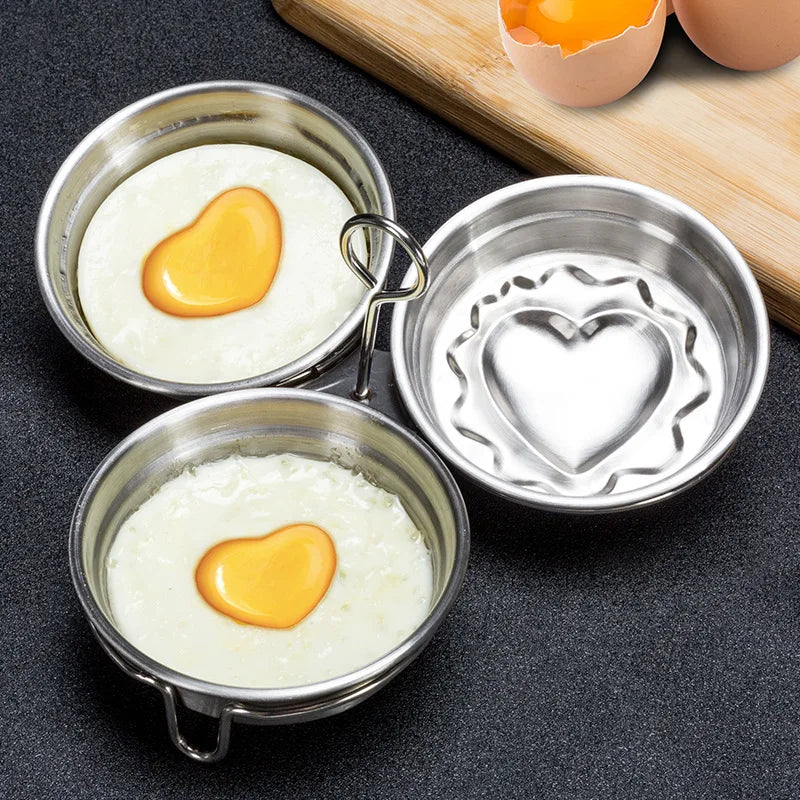 LoungeYard | Non-stick Easy to Use Heart Shape Egg Maker Cookier — product view 4