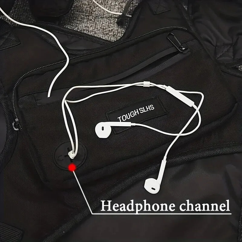 LoungeYard | Adjustable Strap Ergonomic Chest Bag — product view 6