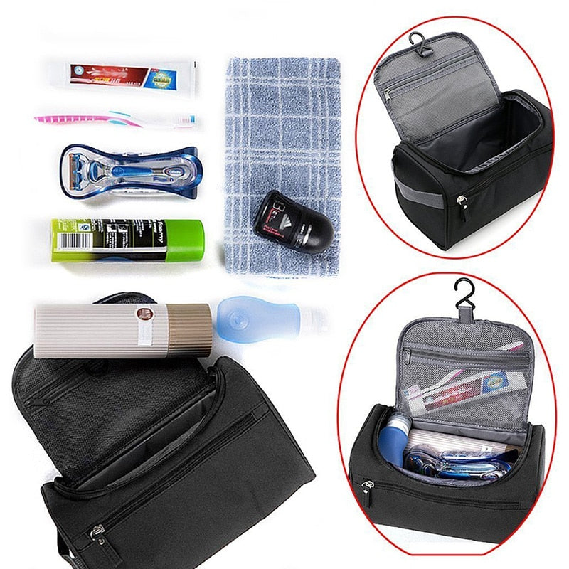 Practical Toiletry Bag with Hook LoungeYard — product view 2