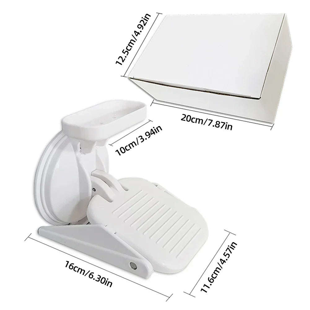 LoungeYard | Shower Pedicure Ergonomic Footrest — product view 6
