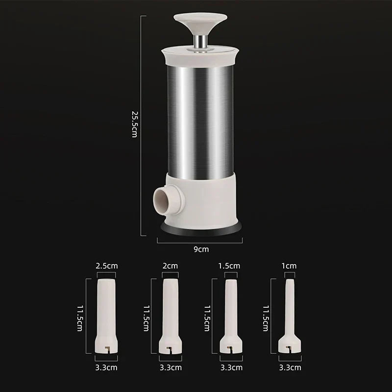 LoungeYard | Homemade Manual Easy Filler Sausage Maker Machine — product view 7