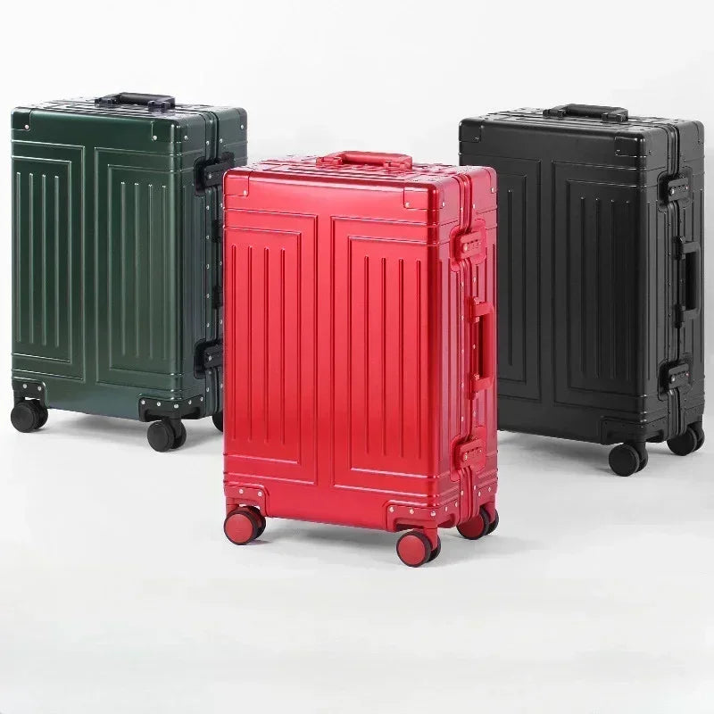 LoungeYard | Aluminum frame Hardshell suitcase – Valletta — product view 3