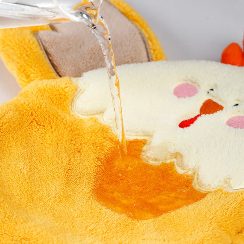 LoungeYard | Chicken Shaped Quick Drying Hand Towel — product view 3