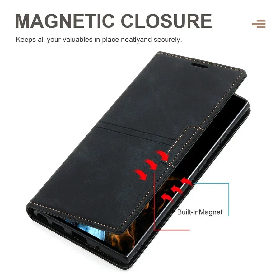 Google Pixel Wallet Case | Magnetic Flip Case with Card Slots — product view 2