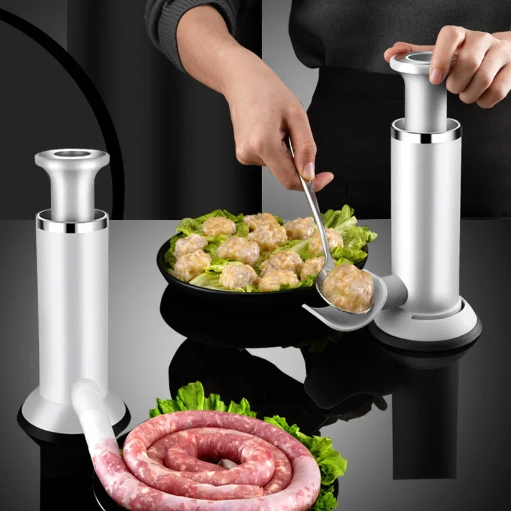 LoungeYard | Homemade Manual Easy Filler Sausage Maker Machine — product view 3