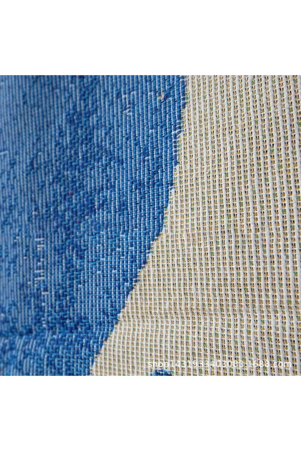 LoungeYard | Abstract Blue Muse Blanket — product view 5