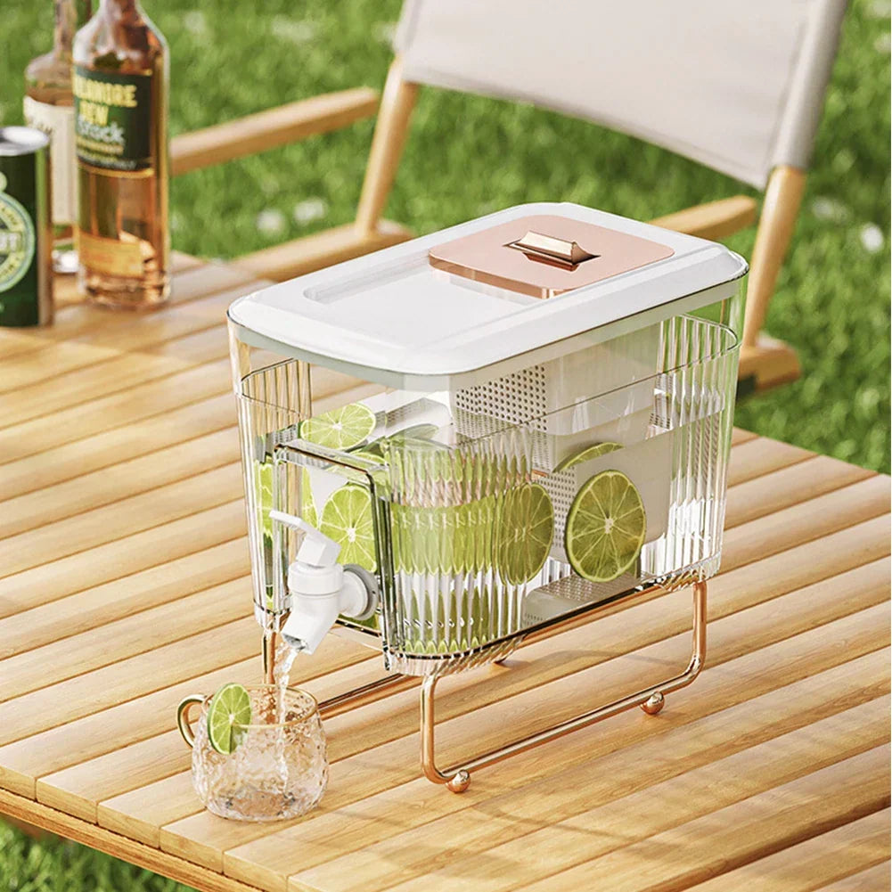 LoungeYard | Built-in Spigot Portable Family-Sized Cold Beverage Dispenser — product view 3