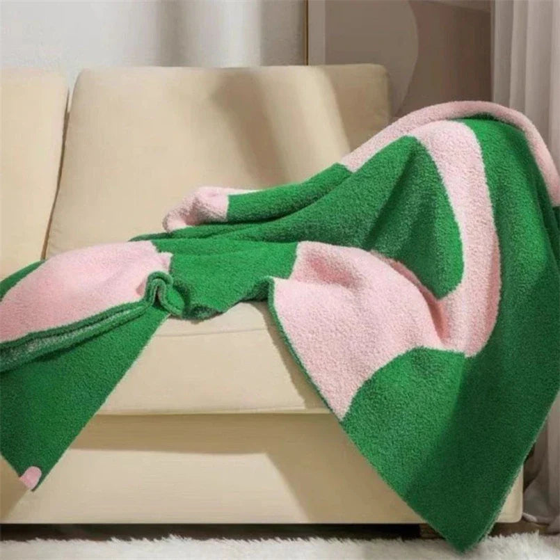 Wavy Stripe Blanket | LoungeYard — product view 3