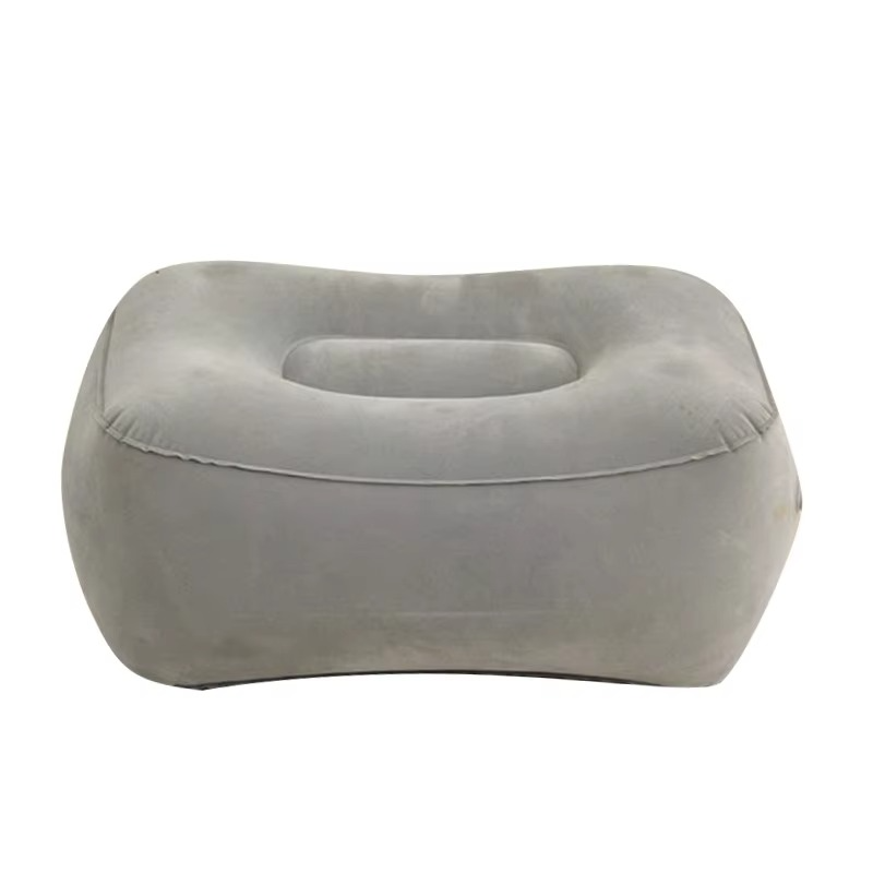 LoungeYard | Inflatable Footrest Pillow - Leg Support Cushion for Travel, Office & Home — product view 1