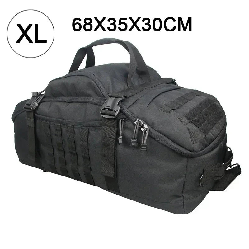 LoungeYard | Large Tactical Travel and Backpack - TrailTrek Duffle — product view 5