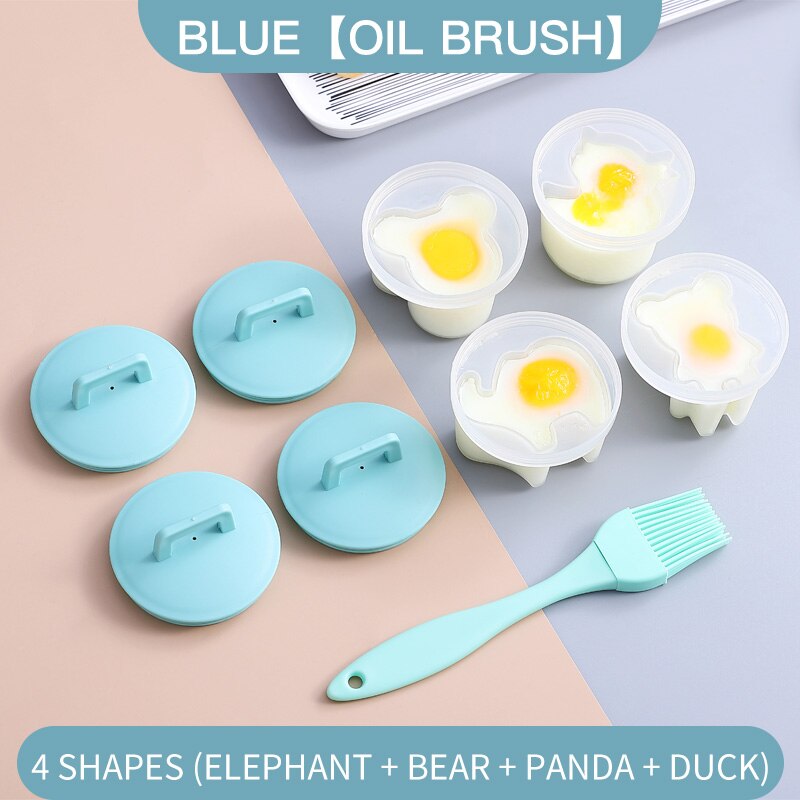 LoungeYard | Cute Animal Pattern Egg Cooker Set — product view 2
