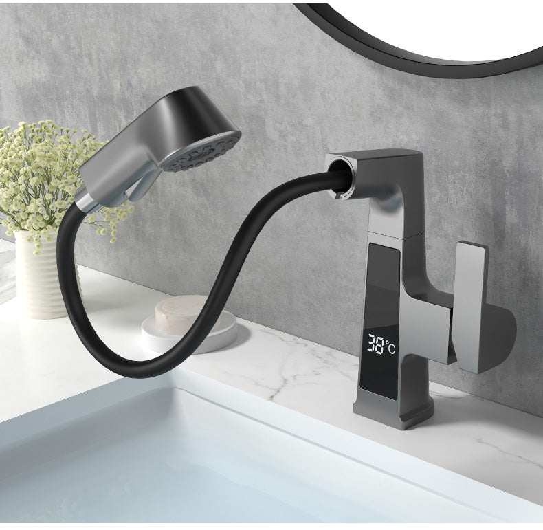 LoungeYard | Elegant Temperature Display Smart Faucet — product view 2