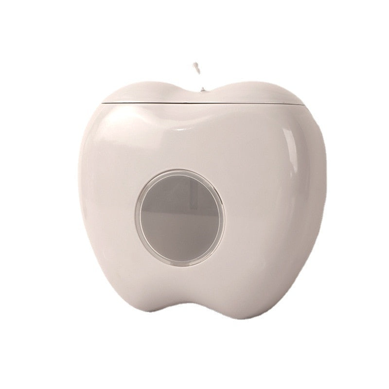 LoungeYard | Apple Shaped Wall Mounted Disposable Plastic Wrap Container — product view 6